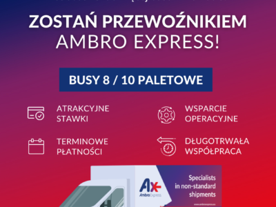 Współpraca - przewoźnik w firmie kurierskiej - busy 10ep - Legnica